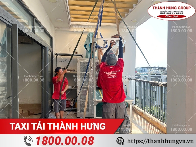 Thành Hưng - đơn vị cẩu kéo két sắt đa dạng trọng lượng, chi phí hợp lý.