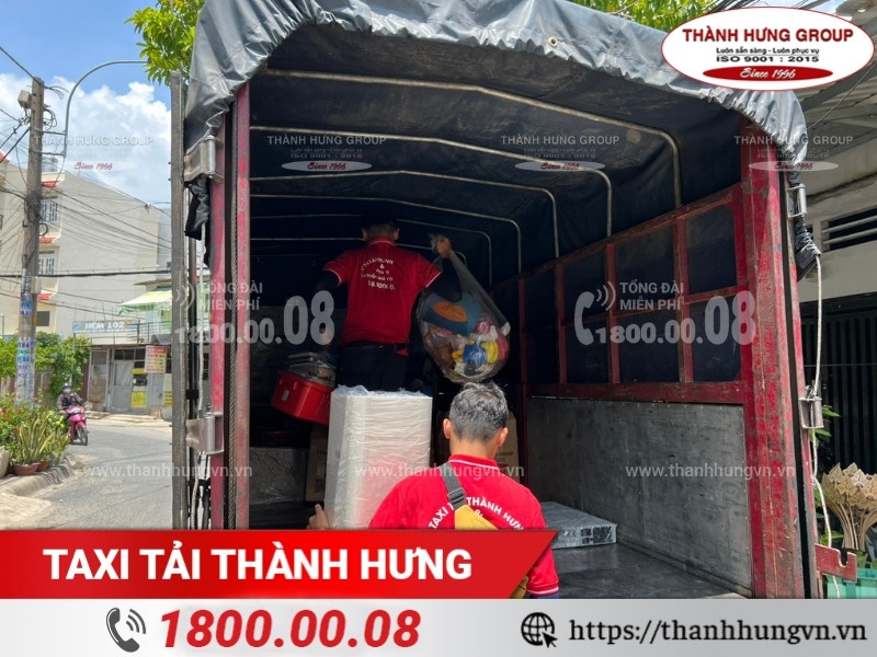 Thành Hưng - cho thuê xe tải chuyển nhà chất lượng, chi phí phải chăng.