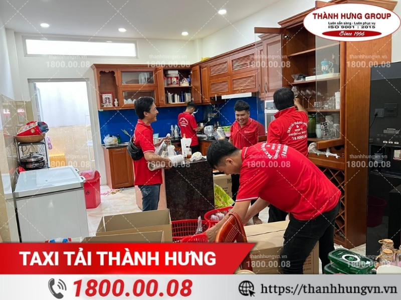 Thành Hưng chuyển nhà 24/7 tùy theo mong muốn của khách hàng.