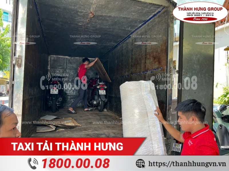 Thành Hưng có nhiều năm kinh nghiệm đóng gói và vận chuyển xe máy.