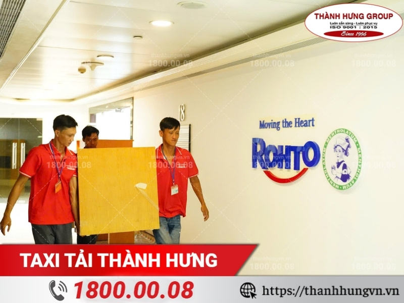 Taxi Tải Thành Hưng cung cấp đa dạng dịch vụ chuyển văn phòng tại Hà Nội.