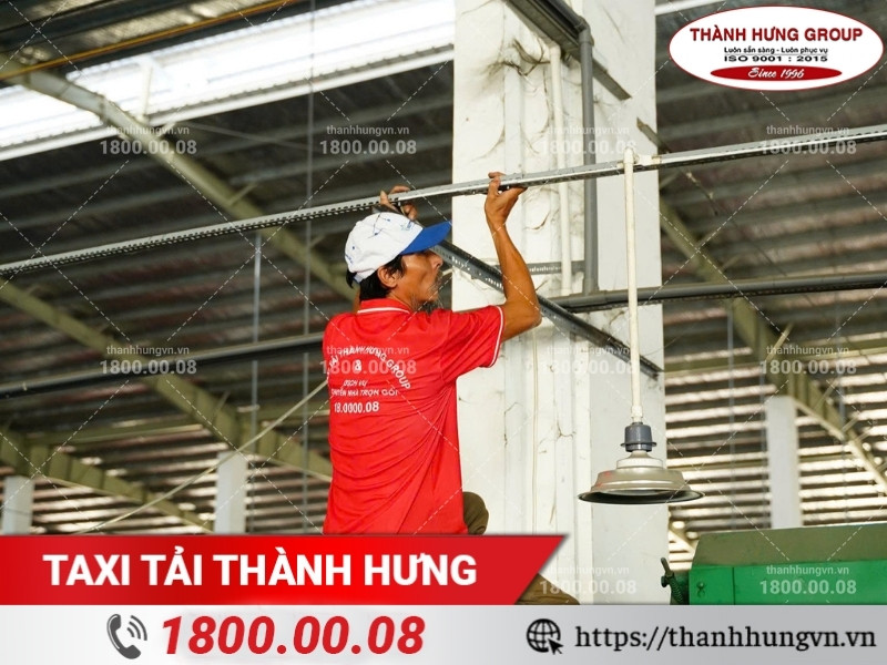 Vận Chuyển Thành Hưng cung cấp dịch vụ tháo lắp chuyển kho xưởng đa dạng quy mô.