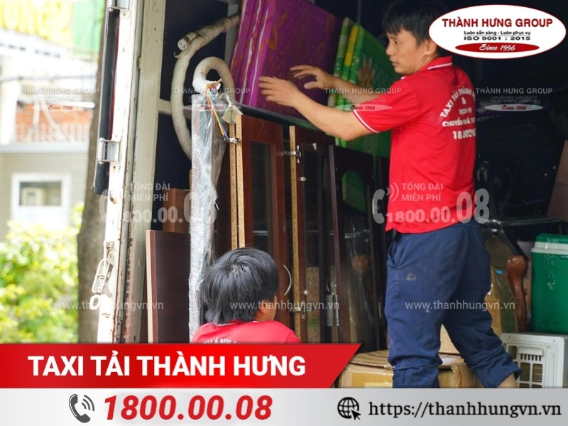 Thành Hưng cung cấp nhân sự và phương tiện chuyển nhà văn phòng.