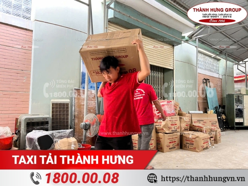 Thành Hưng - đơn vị bốc xếp hàng hóa chuyên nghiệp, hợp đồng rõ ràng.