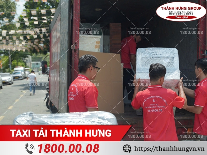 Thành Hưng hỗ trợ khách hàng chuyển nhà phố tại Hải Phòng.