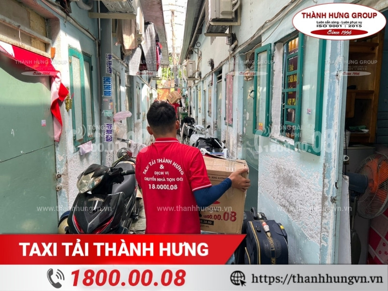 Thành Hưng khảo sát thực tế, cung cấp báo giá chi tiết trước khi chuyển nhà.