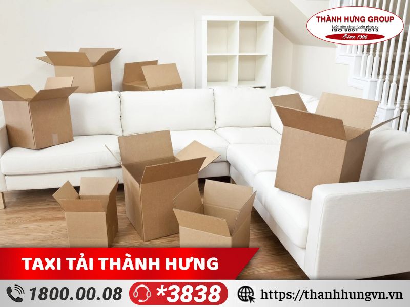 Thanh lý đồ đạc để chuyển đi nhẹ nhàng hơn.