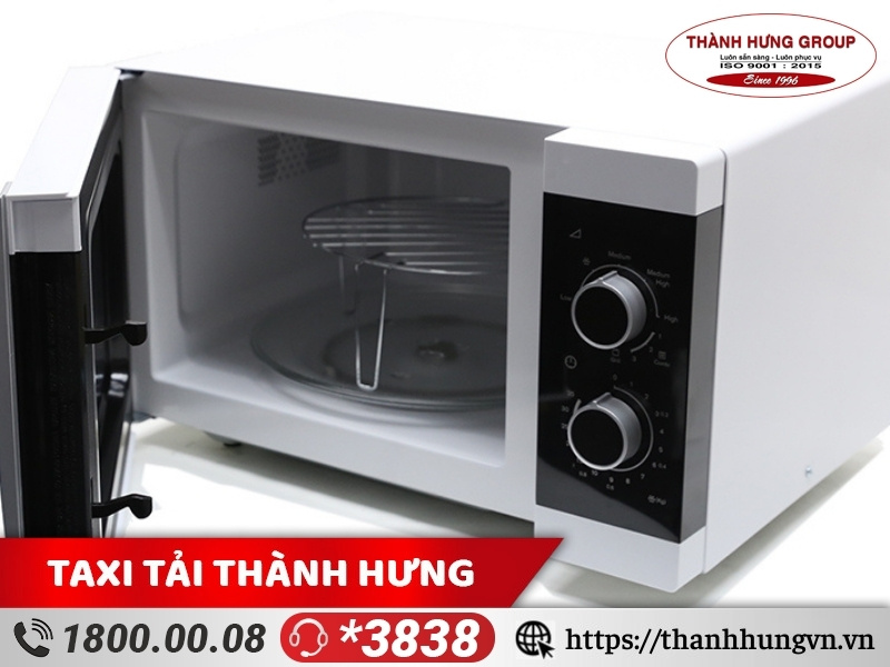 Tháo các bộ phận, phụ kiện của lò