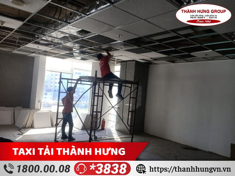  thi công thực tế tháo dỡ hoàn trả mặt bằng do Thành Hưng thực hiện