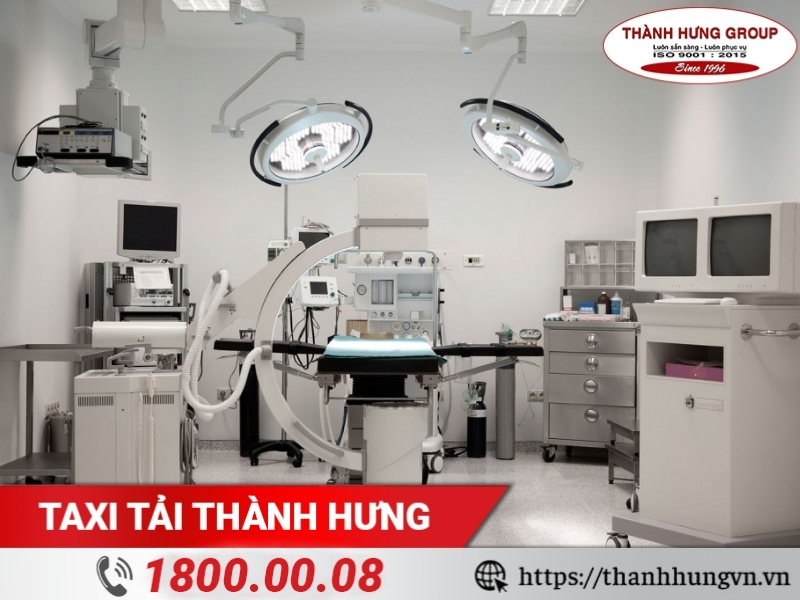 Thiết bị y tế có giá trị rất lớn nên cần tuyệt đối cẩn thận khi di chuyển.