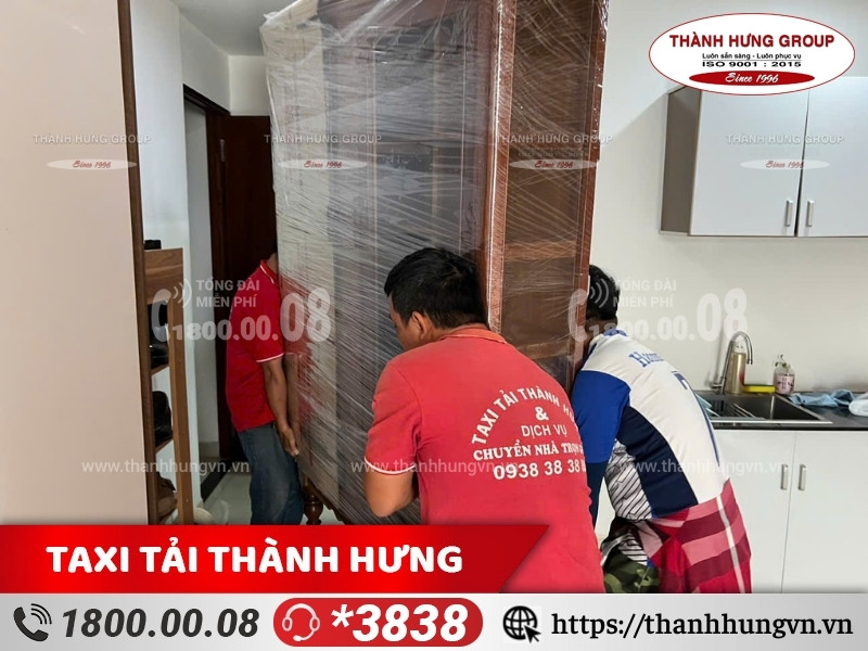 Thuê dịch vụ chuyển nhà khi cần.