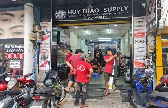 Hệ thống đầu xe Taxi tải Thành Hưng được phân bố khắp các quận thuộc HCM.