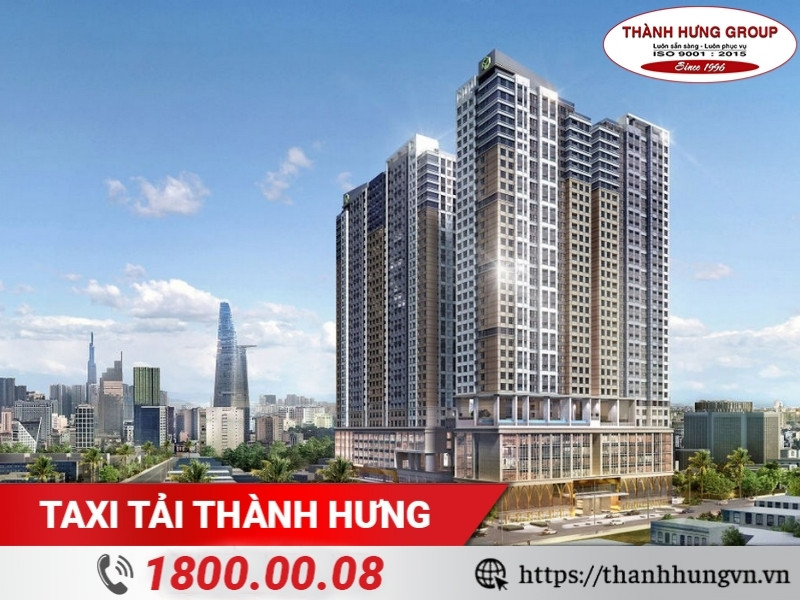 Toàn cảnh chung cư Madison, quận 1, TpHCM.