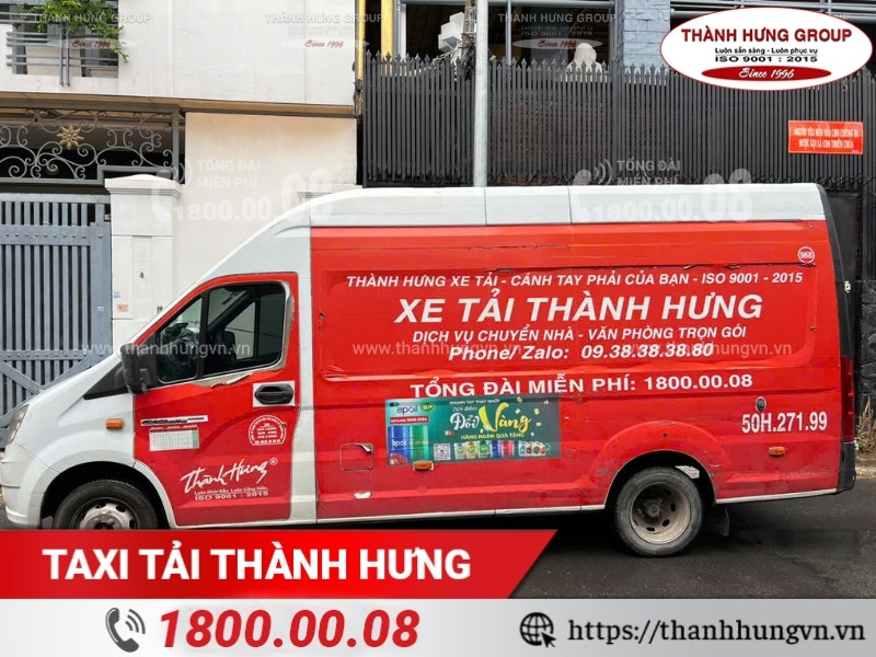 Trải nghiệm dịch vụ liên tỉnh Thành Hưng - liên hệ hotline 1800.0008.