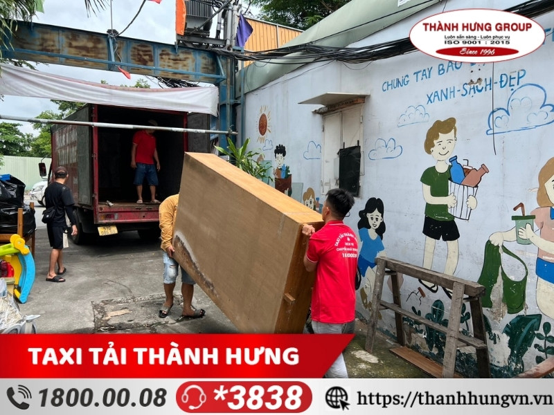 Ưu điểm của dịch vụ vận chuyển tủ quần áo TPHCM Thành Hưng