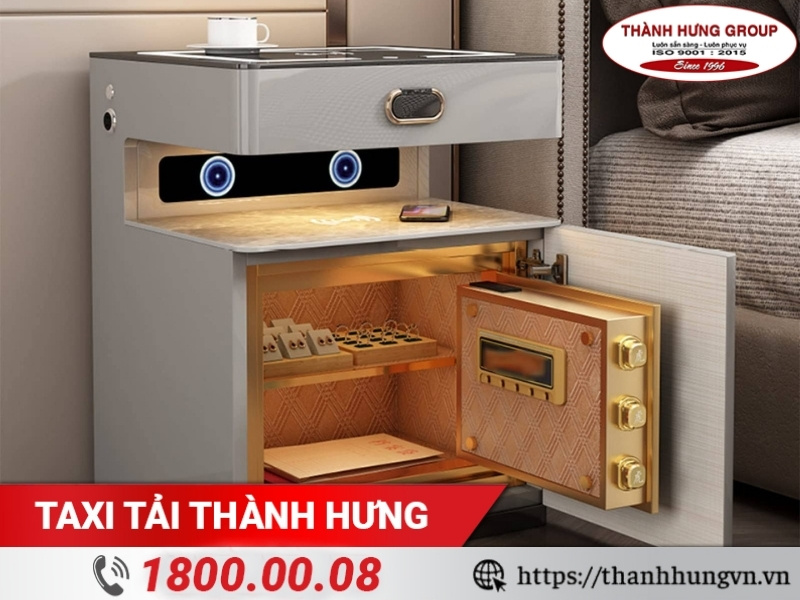 Ưu tiên đặt két sắt ở nơi kín đáo, tránh hao hụt tài lộc.
