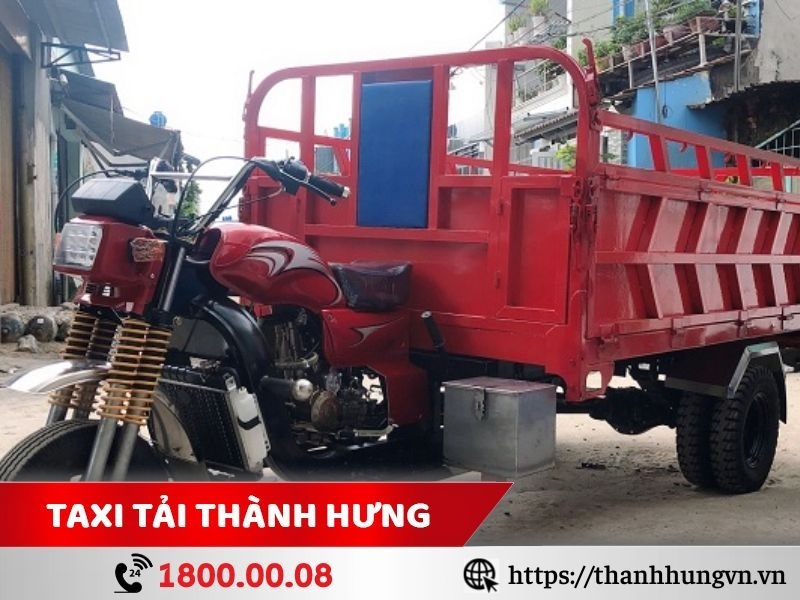 Di chuyển linh hoạt, chi phí thấp là những ưu điểm nổi bật của xe ba gác khi chuyển nhà và chở hàng hoá