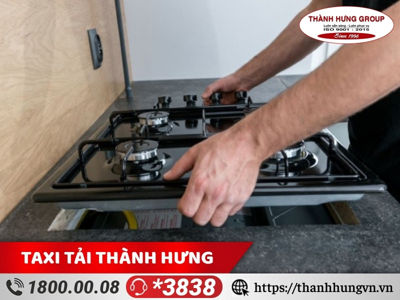 Vận chuyển bếp gas cẩn thận