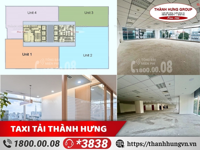 Dự án hoàn trả mặt bằng văn phòng tại Quận 1