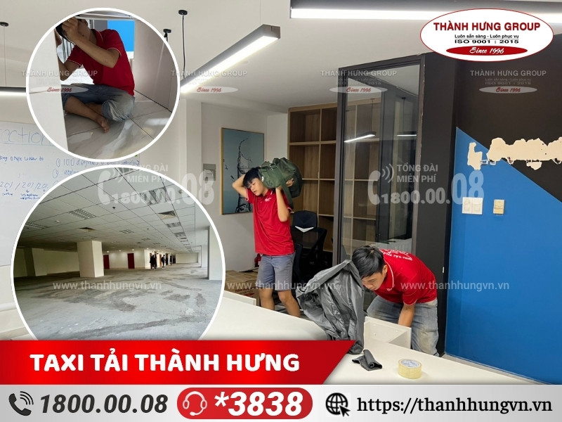 Dự án hoàn trả mặt bằng văn phòng ở quận 3