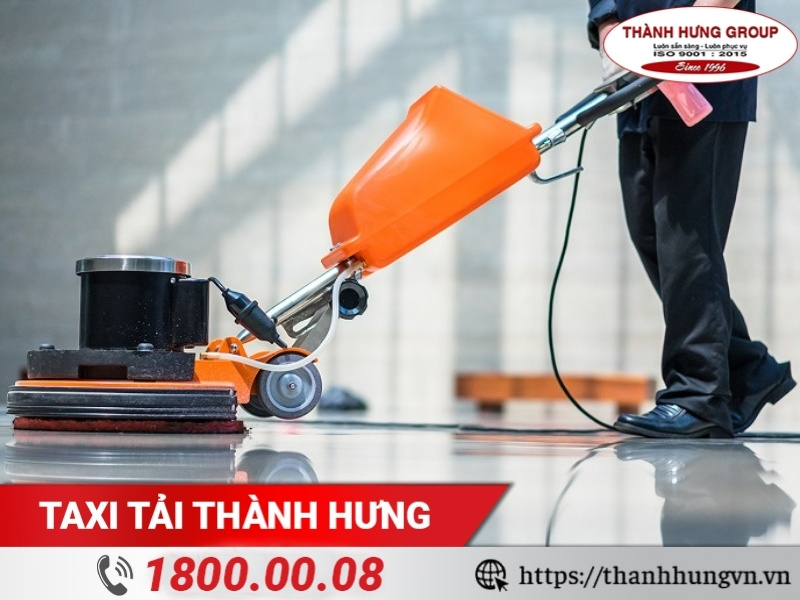 Vệ sinh công nghiệp là bước cuối cùng trước khi hoàn trả mặt bằng.