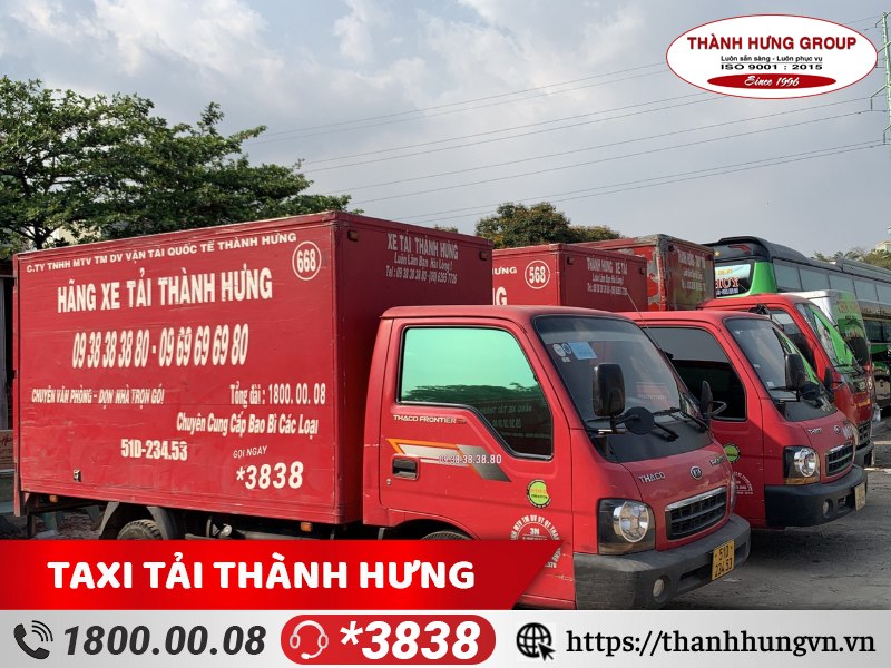 Với số điện thoại Taxi Tải Thành Hưng chính hãng, công ty luôn sẵn sàng hỗ trợ, tư vấn quý khách mọi lúc, mọi nơi
