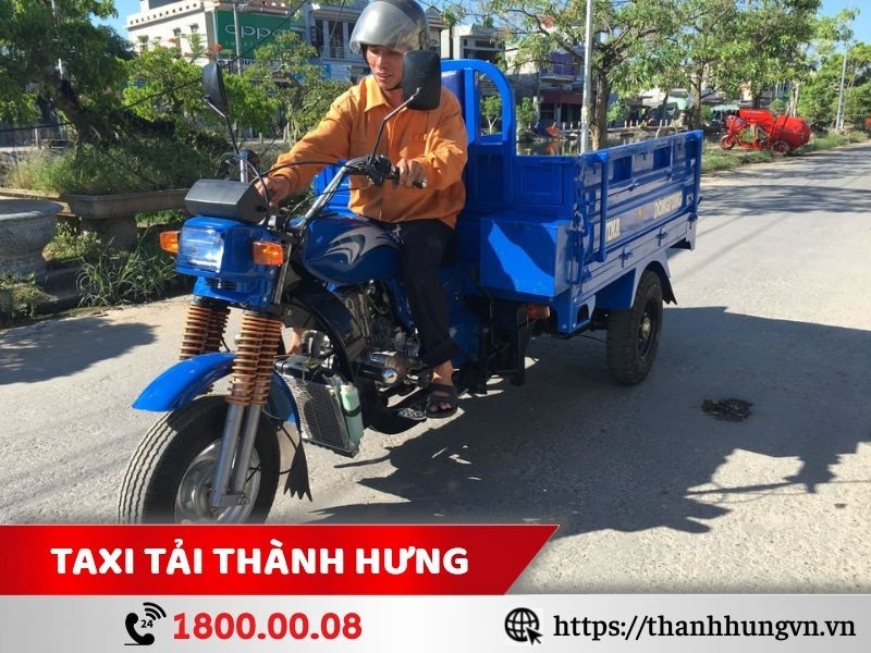 Xe ba gác bị hạn chế về khối lượng, khoảng cách vận chuyển