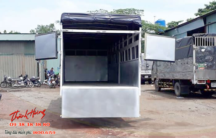 Xe tải chở hàng thùng dài 6m là một trong những phương án chọn thuê xe tải được nhiều người chọn lựa