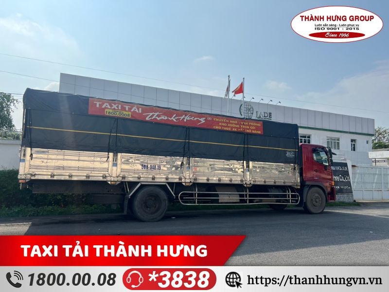 Xe Tải Thành Hưng chuyển văn phòng tại các khu công nghiệp