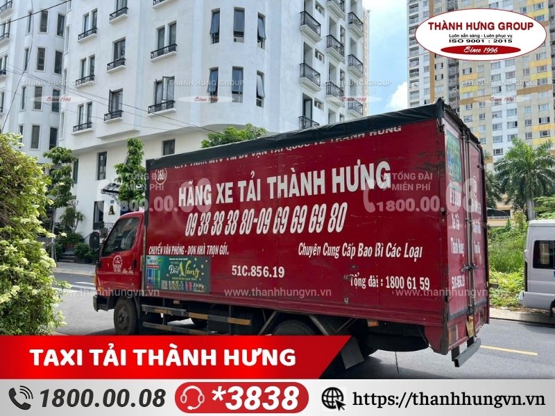 Xe tải Thành Hưng luôn có mặt sẵn sàng để vận chuyển đồ đạc