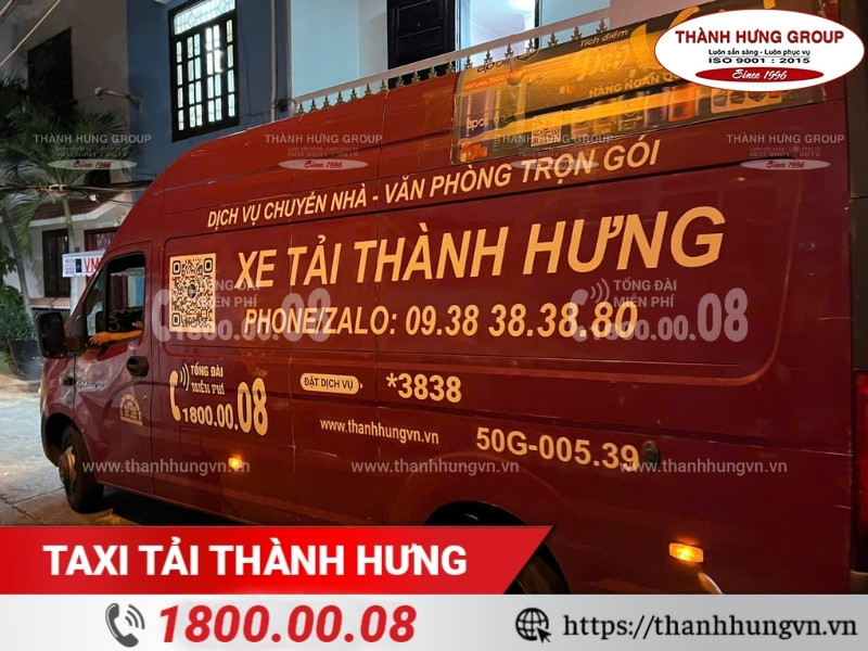 Xe tải Thành Hưng phục vụ khách hàng 24/7. 