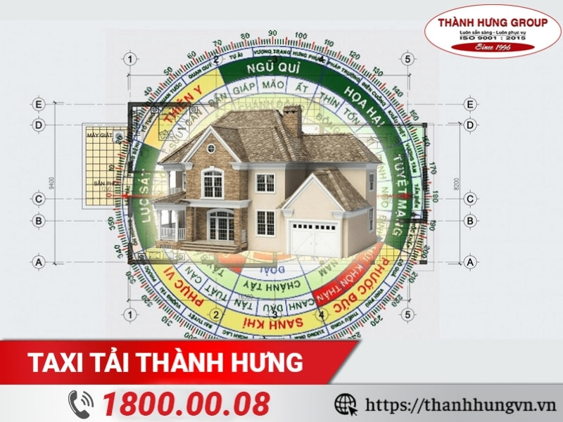 Hướng nhà là tiêu chí cần cân nhắc để xem ngày tốt chuyển nhà.