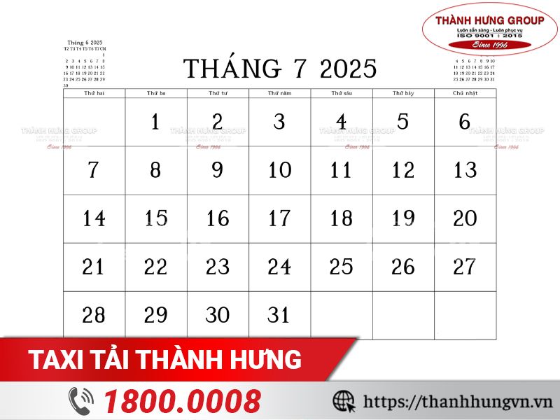 Xem ngày tốt chuyển nhà tháng 7 năm 2025 chi tiết nhất