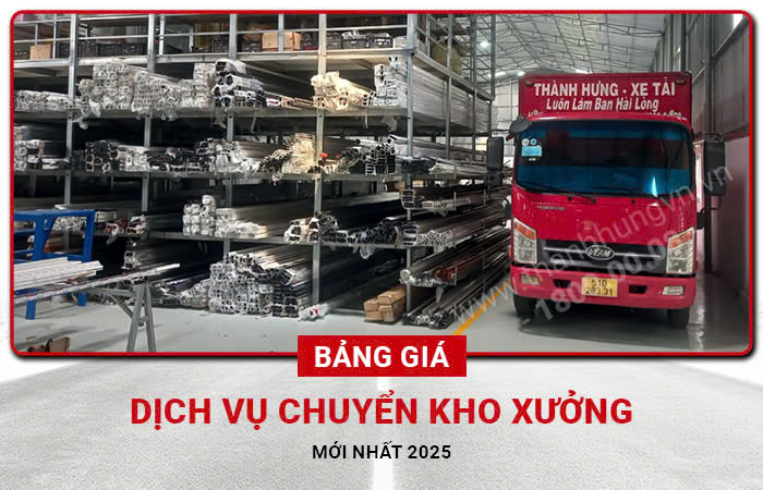 Giá chuyển kho xưởng trọn gói