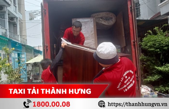 Dịch vụ cho thuê xe tải chở hàng quận 1 giá rẻ Thành Hưng