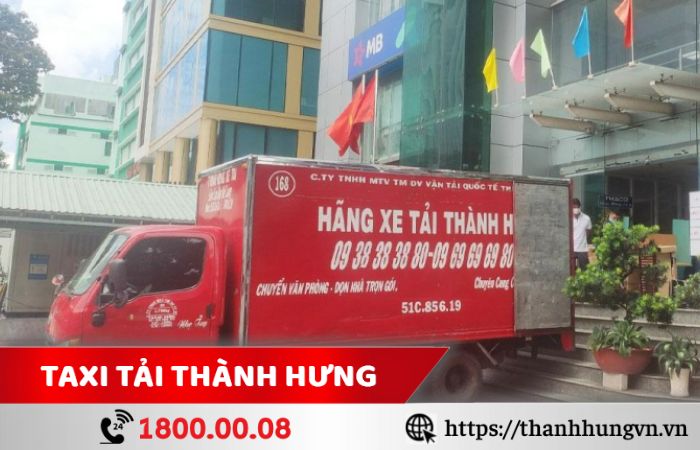 Dịch vụ taxi tải quận 3 chuyển nhà, chở hàng uy tín Thành Hưng