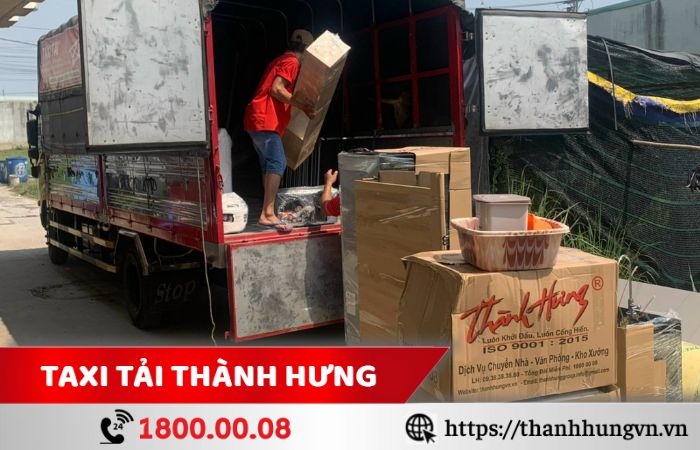 Dịch vụ taxi tải quận 7 chuyển nhà, chở hàng uy tín Thành Hưng