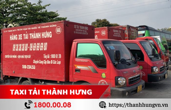 Bảng giá thuê xe tải 5 tạ (500kg) TPHCM Thành Hưng mới 2023