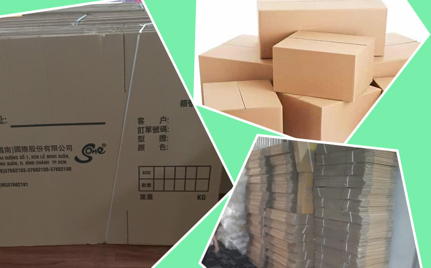 Bao bì Thành Hưng: Nhận sản xuất thùng carton theo mẫu