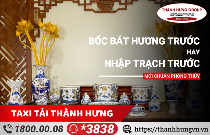 Bốc bát hương trước hay nhập trạch trước