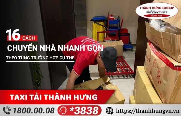 Các cách chuyển nhà