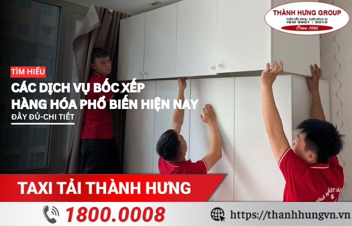 Các dịch vụ bốc xếp