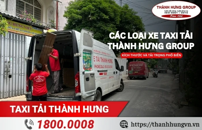 Các loại xe taxi tải