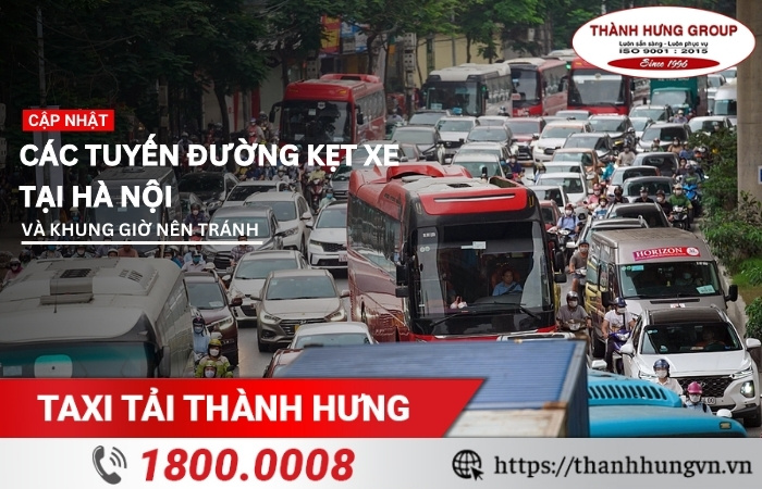 Các tuyến đường kẹt xe Hà Nội