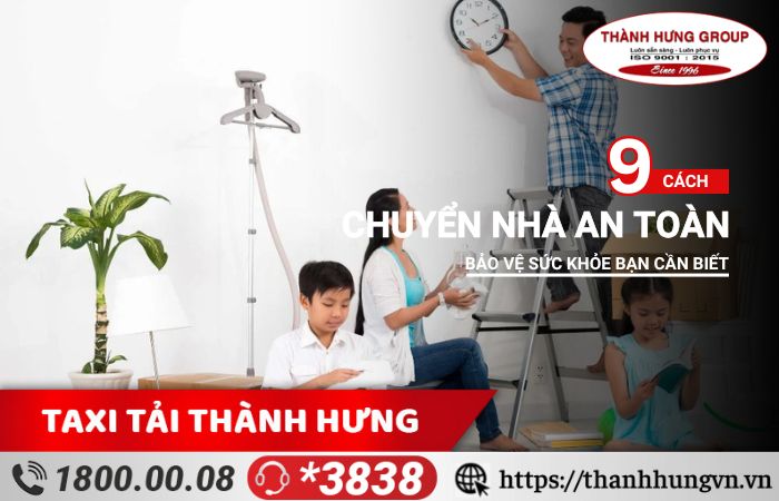 Cách chuyển nhà an toàn