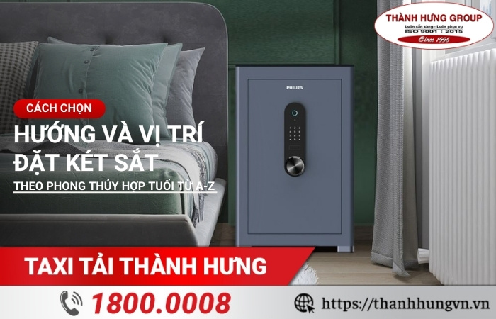 Cách đặt két sắt theo phong thủy