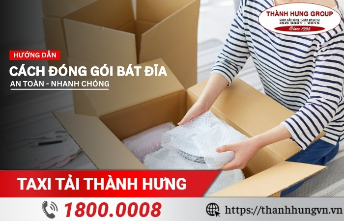 Cách đóng gói bát đĩa