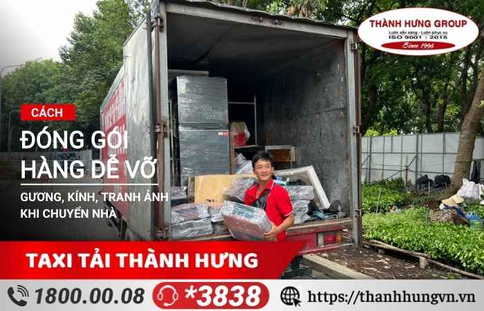 Cách đóng gói hàng dễ vỡ