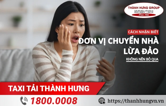Cách nhận biết đơn vị chuyển nhà lừa đảo