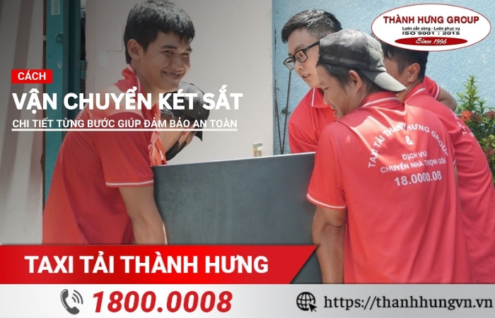 Cách vận chuyển két sắt